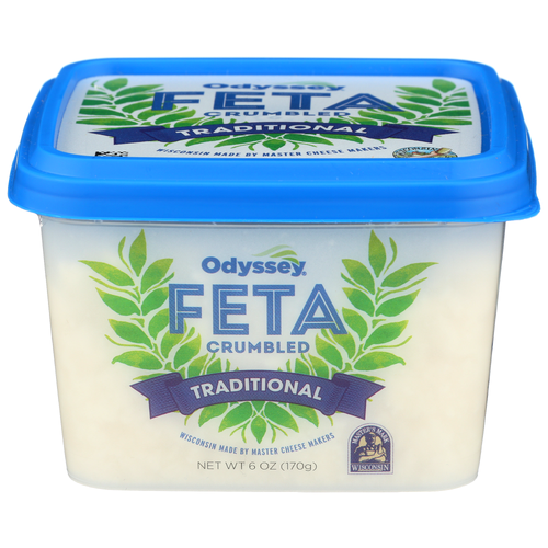 Odyssey Feta Cheese Crumbles - 6 Ounce