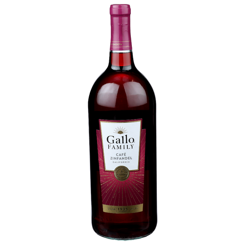 Gallo Family Café Zinfandel Wine - 1.5 Liter