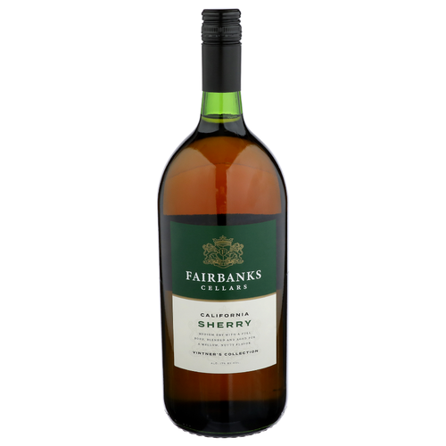 Fairbanks Cellars California Sherry - 1.5 Liter