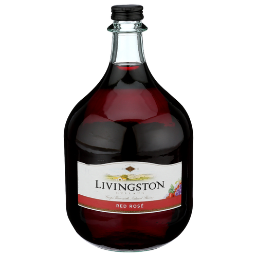 Livingston Cellars Red Rose Grape Wine - 3 Liter