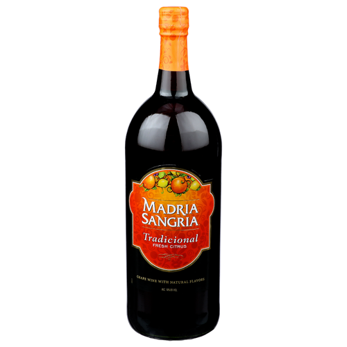 Madria Sangria Tradicional Fresh Citrus Wine - 1.5 Liter