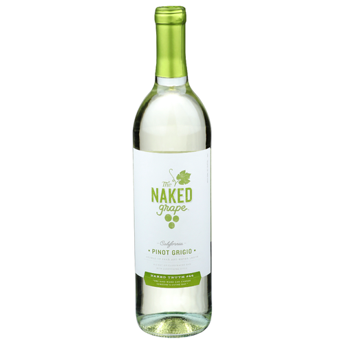 The Naked Grape White Wine California Pinot Grigio - 750 ml