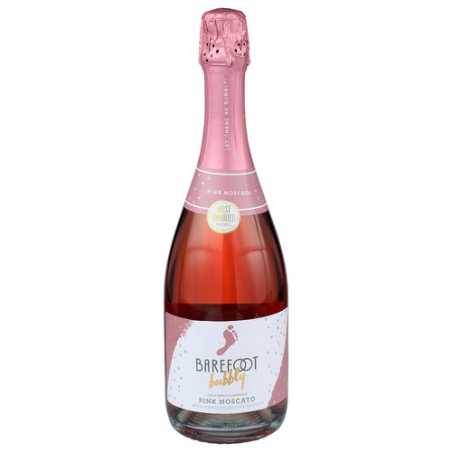 Barefoot Pink Moscato California Champagne - 750 ml