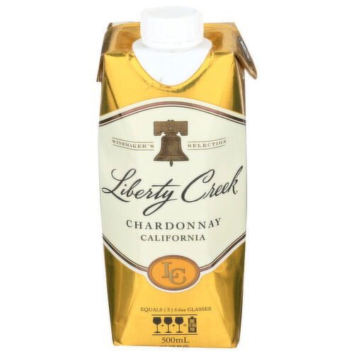 Liberty Creek Chardonnay - 500 ml