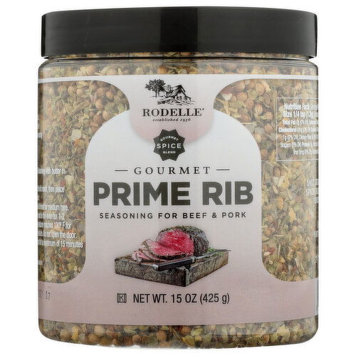 Rodelle Seasoning Prime Rib - 15 Ounce