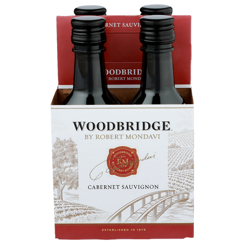 Woodbridge By Robert Mondavi Cabernet Sauvignon - 187 ml - 4 Count