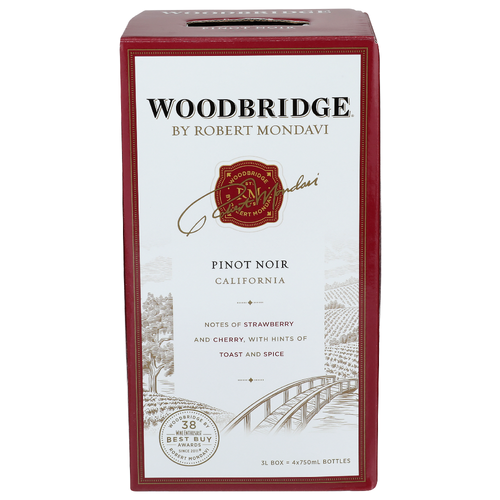 Woodbridge By Robert Mondavi California Pinot Noir - 3 Liter - 1 Count