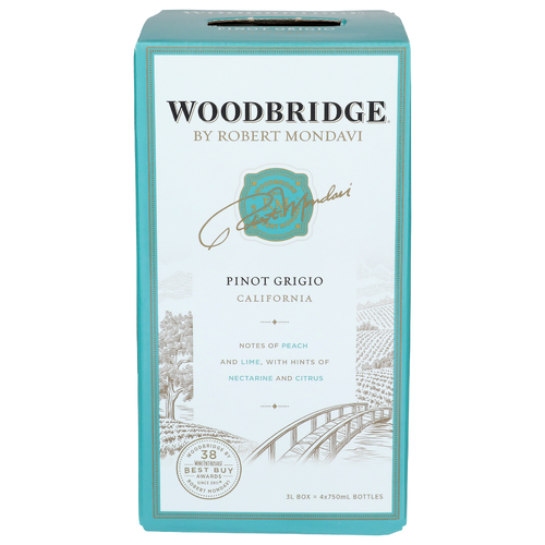 Woodbridge By Robert Mondavi Pinot Grigio - 3 Liter - 1 Count