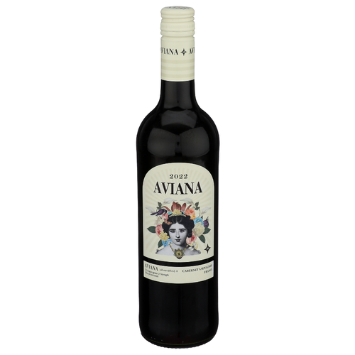 Aviana Cherry, Currant And LICORICE. Ripe Black Currant, Dark Chocolate, Still Wine 2022 Cabernet Sauvignon, France - 750 ml Image 1 of 2