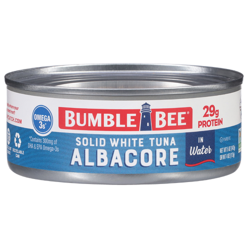 Bumble Bee Tuna In Water Solid White Albacore - 5 Ounce