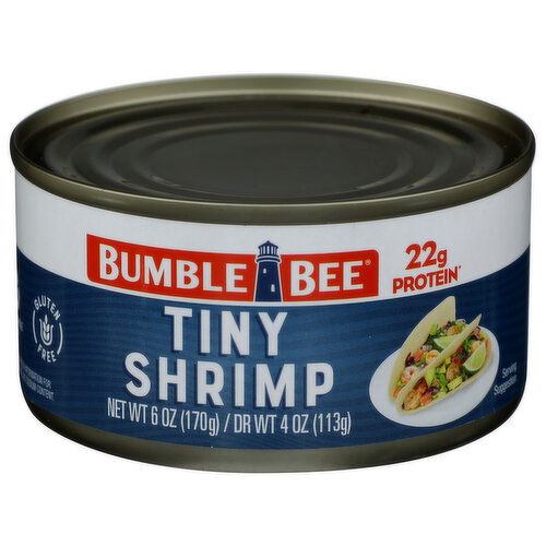 Bumble Bee Tiny Shrimp - 6 Ounce