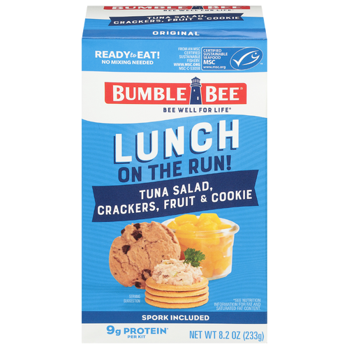 Bumble Bee Lunch On The Run! Original Tuna Salad Kit - 8.2 Ounce - 1 Count