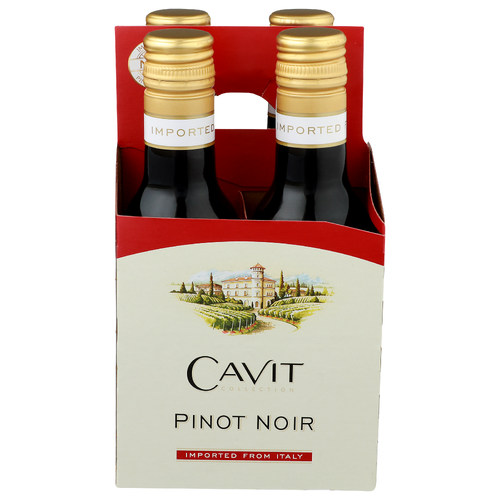 Cavit Collection Pinot Noir - 187.5 ml - 4 Count
