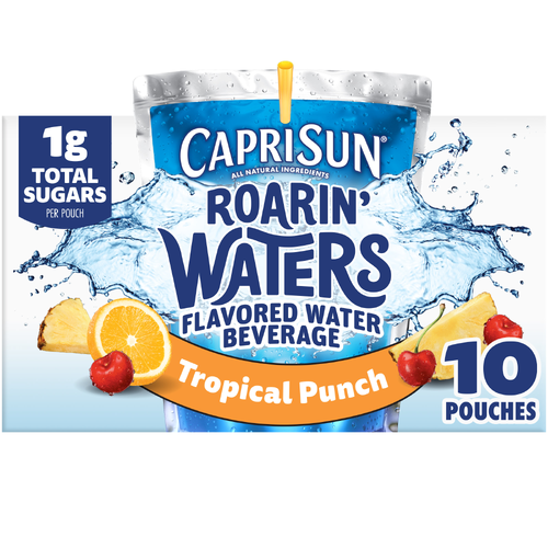 Caprisun Tropical Tide Roarin' Water - 60 Fluid Ounce Image 1 of 5