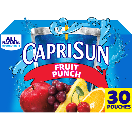 Capri Sun Fruit Punch Juice Drink Blend From Concentrate - 180 Fluid Ounce Image 1 of 5