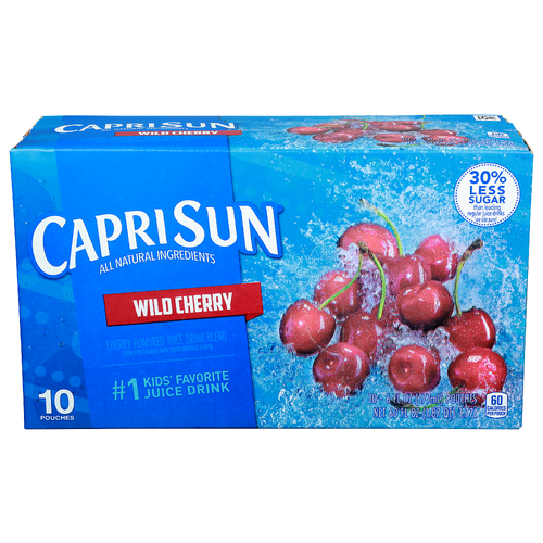 Caprisun Wild Cherry - 6 Fluid Ounce - 10 Count