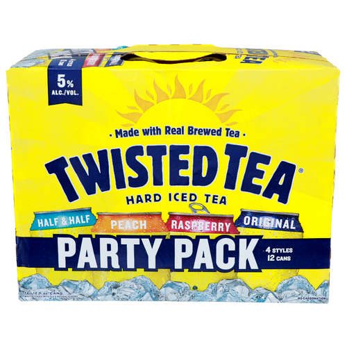 Twisted Tea Hard Iced - 12 Fluid Ounce - 12 Count