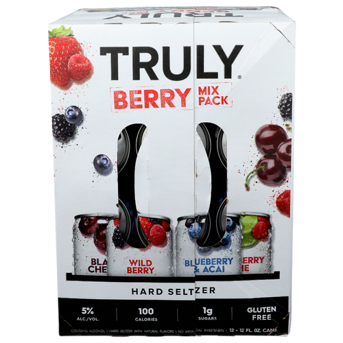Truly Berry Mix Pack - 12 Fluid Ounce - 12 Count