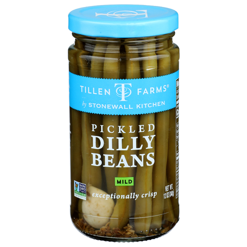Tillen Farms Mild Pickled Dilly Beans - 12 Ounce