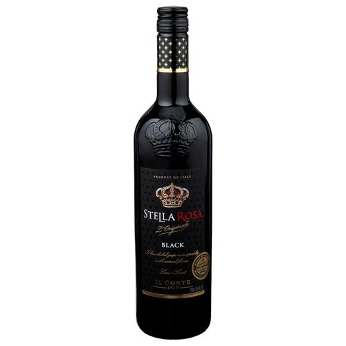 Stella Rosa Black Semi Sweet Wine - 750 ml