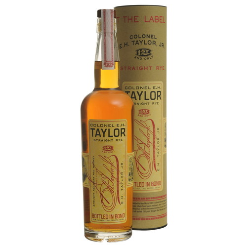 E H Taylor Jr E.H. Straight Kentucky Rye Whiskey, 100 Proof - 750 ml