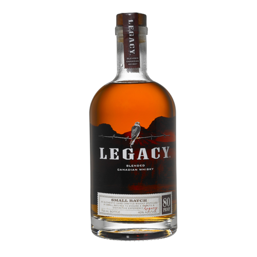 Legacy Small Batch Blended Canadian Whisky, 80 Proof - 750 ml