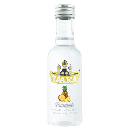 Taaka Pineapple Vodka, 60 Proof - 50 ml