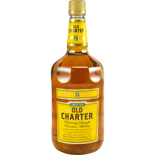 OLD CHARTER 8 Year Old Kentucky Straight Bourbon Whiskey 80 Proof - 1.75 Liter