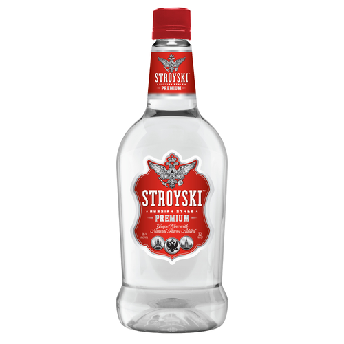 STROYSKI Premium Russian Style Grape Wine 32 Proof - 1.5 Liter