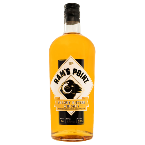 Ram's Point Peanut Butter Whiskey, 70 Proof - 750 ml