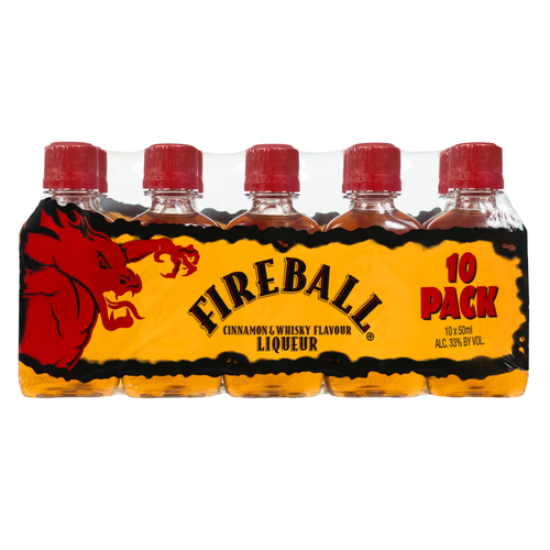 Fireball Cinnamon Malt Beverage 33 Proof - 50 ml