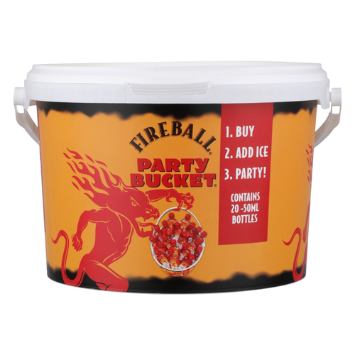 Fireball Party Bucket Cinnamon Malt Beverage - 50 ml