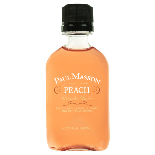 Paul Masson Grande Amber Peach Brandy, 54 Proof - 50 ml