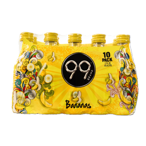 99 Brand Bananas Malt Beverage 30 Proof - 50 ml