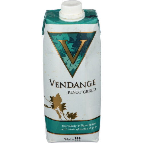 Vendange Pinot Grigio - 500 ml