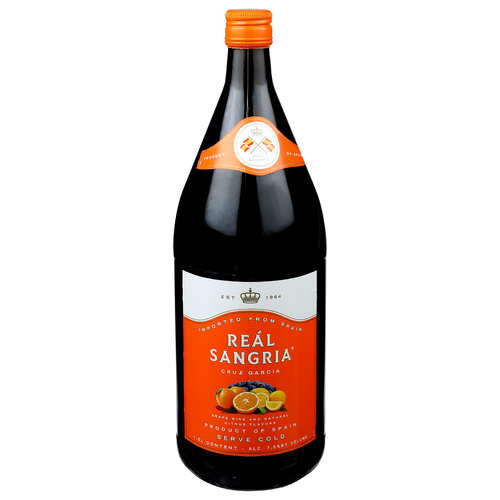 Real Sangria Cruz Garcia Grape Wine - 1.5 Liter