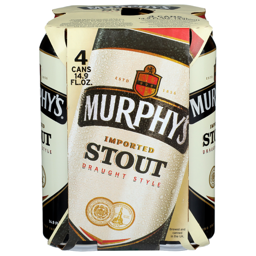 MURPHY's Draught Style Imported Stout - 4 Count Image 1 of 3
