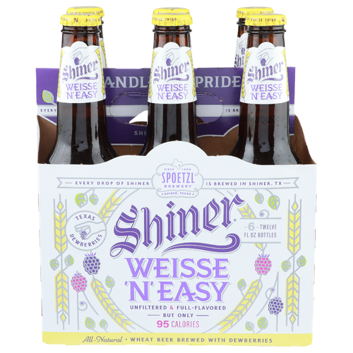 Shiner Weisse 'n' Easy - 12 Fluid Ounce - 6 Count Image 1 of 2