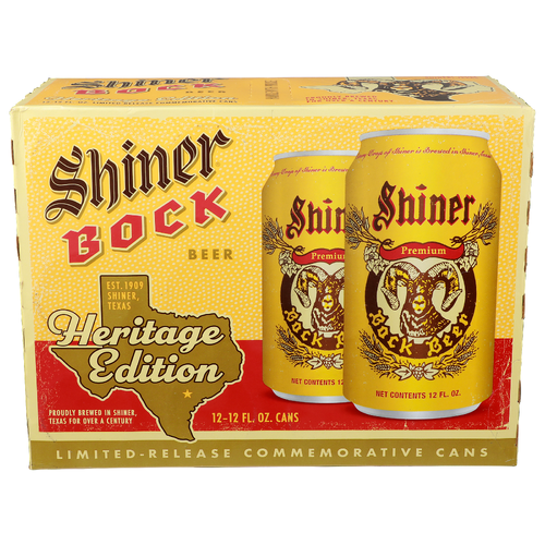 Shiner Bock Beer - 12 Fluid Ounce - 12 Count