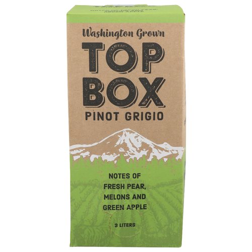Top Box Pinot Grigio - 3 Liter - 1 Count