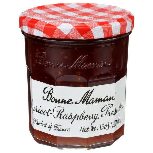 Bonne Maman Apricot-Raspberry Preserves Apricot Raspberry - 13 Ounce