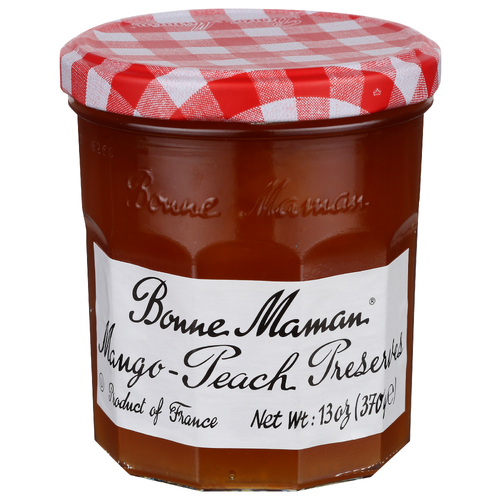 BONNE MAMAN Mango-Peach Preserves - 13 Ounce