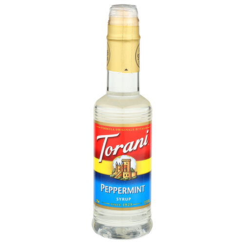 Torani Flavored Peppermint Syrup 431620 - 12.7 Fluid Ounce