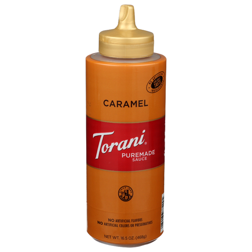 Torani Sauce Sqz Caramel - 16.5 Ounce