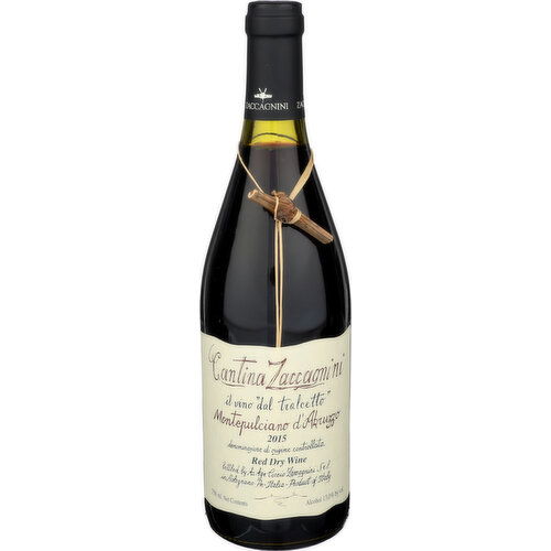 Cantina Zaccagnini Montepulciano D'abruzzo Riserva Red Dry Wine - 750 ml