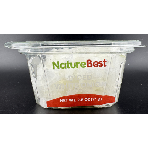 Nature Best Diced White Onions - 0.5 Ounce - 5 Count