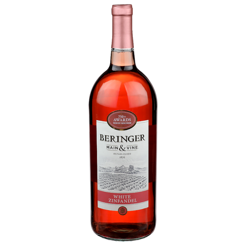 Beringer Main & Vine White Zinfandel Wine - 1.5 Liter