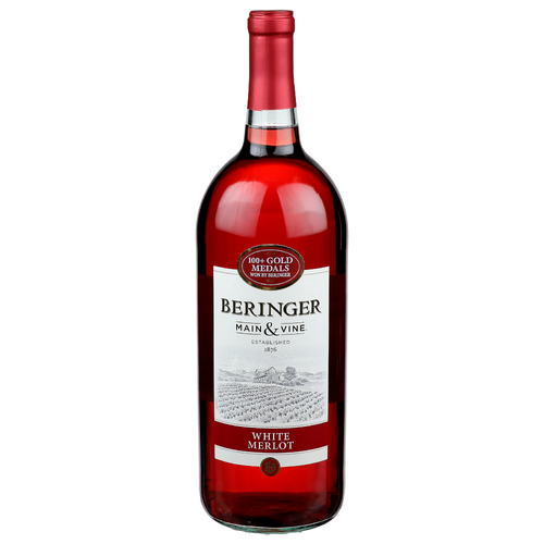 Beringer Main & Vine White Merlot Wine - 1.5 Liter