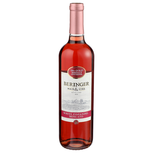 Beringer Main & Vine White Zinfandel Moscato - 750 ml