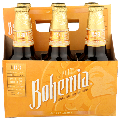 Bohemia Pilsner - 12 Fluid Ounce - 6 Count
